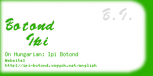 botond ipi business card